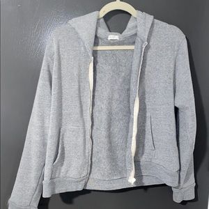 Brandy Melville hooded zip up